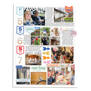 Week 14 Memory Planner - Right page