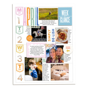 Week 14 Memory Planner - Left Page