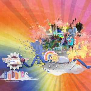 Bubble-rainbow