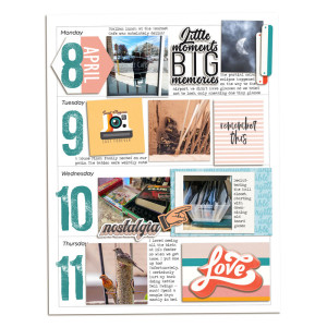Week 15 Memory Planner - Left