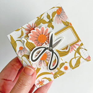 Mini Envelope Album - Garden Helper by Elif Sahin Designs