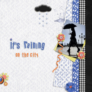 Raining on the city