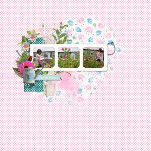 Watering Flowers