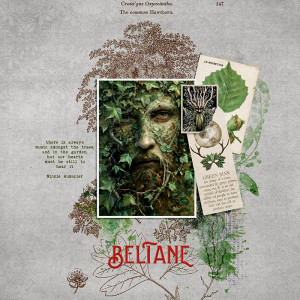 GREEN MAN - BELTANE