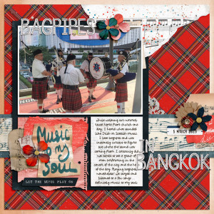 bagpipes in Bangkok