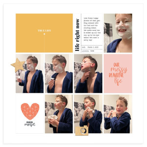 Shaving time with Daddy