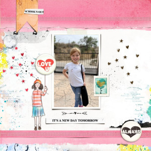 Love you - Lynn's Featured Products Challenge