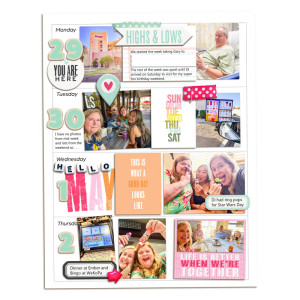 Week 18 Memory Planner - left