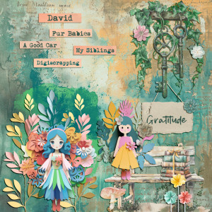 Gratitude - May Art Journal Muse Week 2