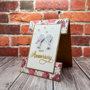 Floating Anniversary Card