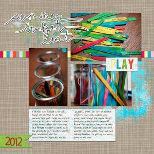 Summer Bucket List