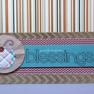Autumn Blessings Card