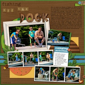 Fishing off The Dock