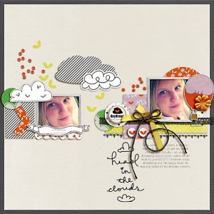 head in the clouds