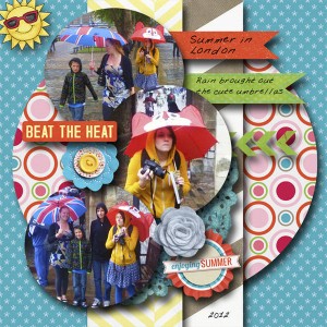 Summer with Umbrellas