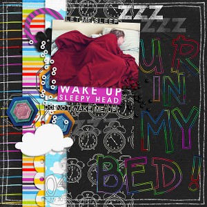 U R in My BED!
