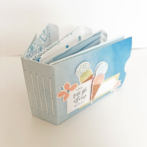 mini album - blue skies