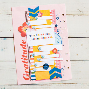 July Gratitude Journal