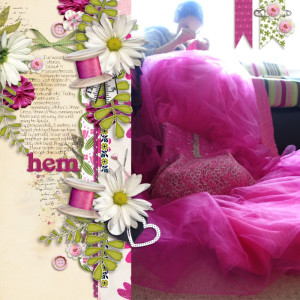 Hemming the Dress