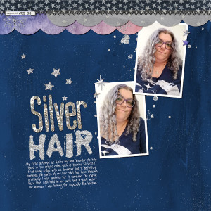 silver hair