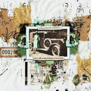 Those Were The Days : Vintage Layout : July 23rd 2024