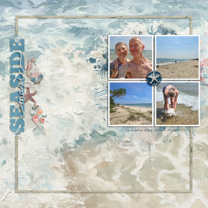 Seaside Magic - August 2024 Scraplift Challenge