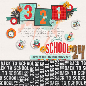 3 2 1 Back to School