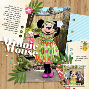 Minnie at Lookout Cay