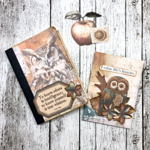 Note book and prompts card - hybrid