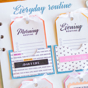 Routine Tracker (planner hybrid) close-up