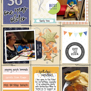 October album - Red Robin birthday