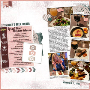 J. Timothy's Beer Dinner