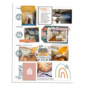 Week 34 Memory Planner (right)