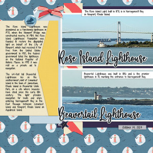 Rose Island and Beavertail Lighthouses