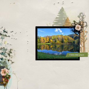 Autumn lake