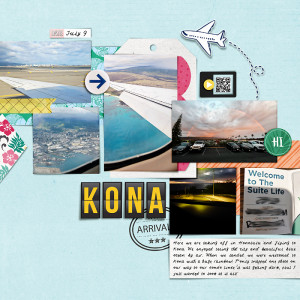 Landing in Kona