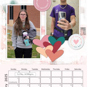 2025 CALENDAR - Feb