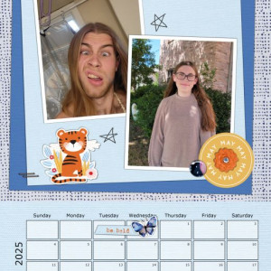 2025 CALENDAR - May