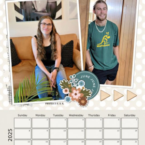 2025 CALENDAR - June