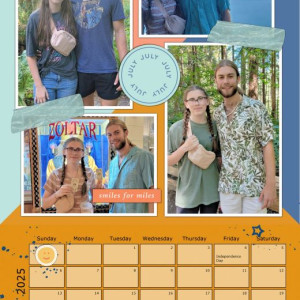 2025 CALENDAR - July