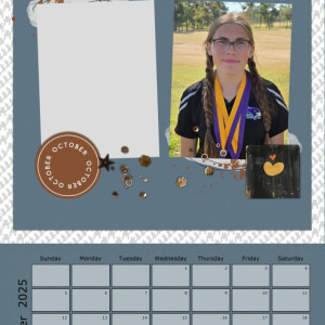 2025 CALENDAR - Oct