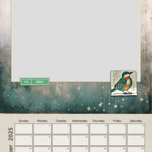 2025 CALENDAR - Dec