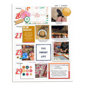Week 35 Memory Planner (left)