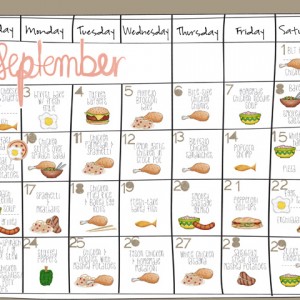 September Menu