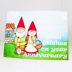 Well Wishes Anniversary Card