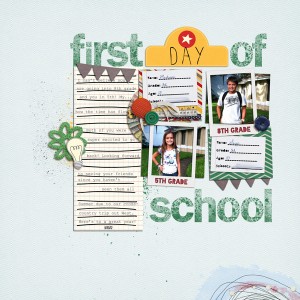 First Day of School