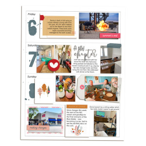 Week 36 Memory Planner - right