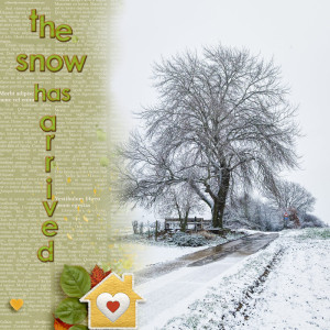 The Snow has arrived