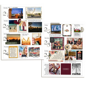Week 43 Memory Planner