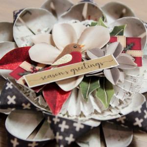 Season's Greetings Bow (close up)